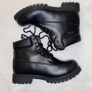 Dexter Black Leather Boots